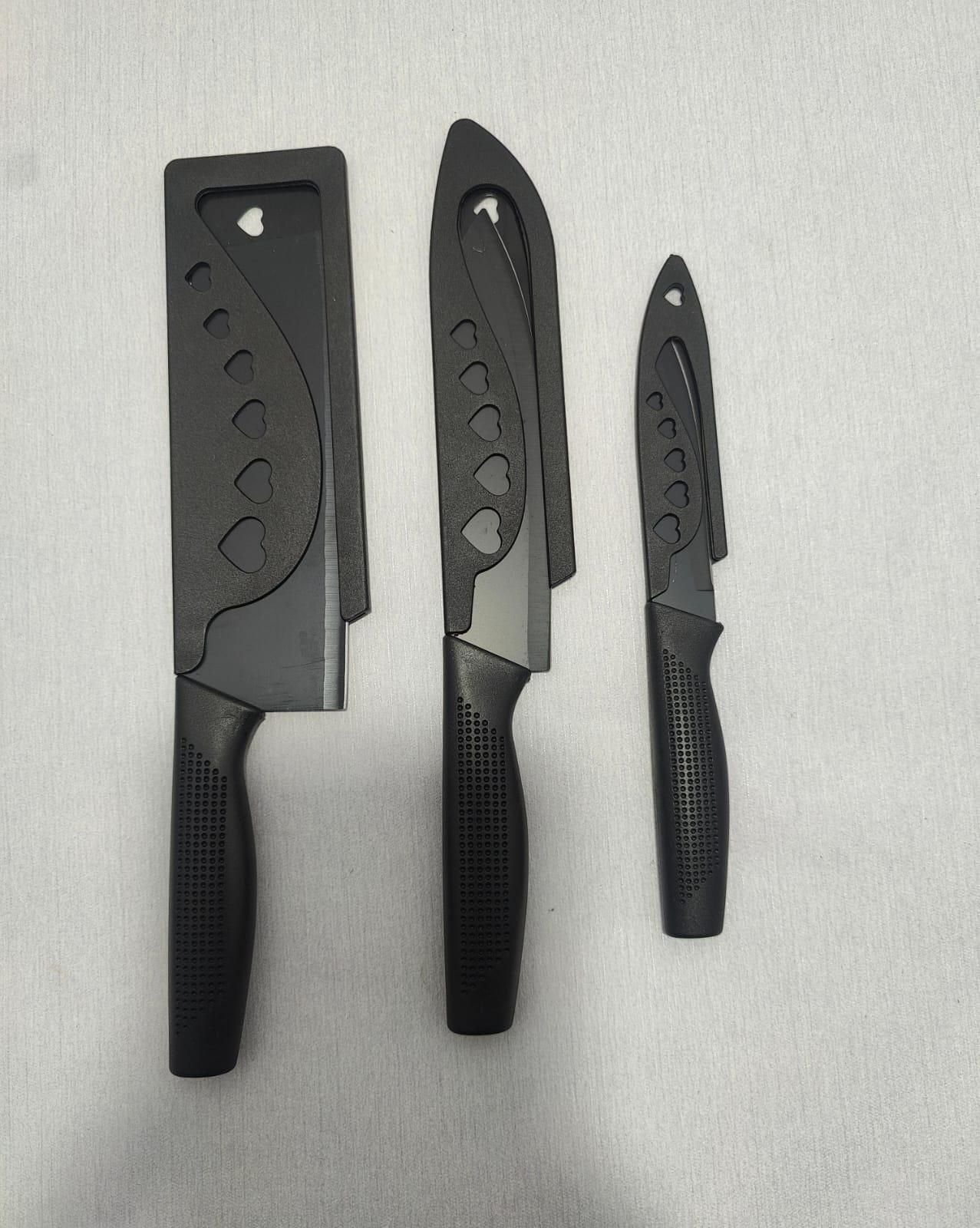 Steel Knife Set (3 Pc)