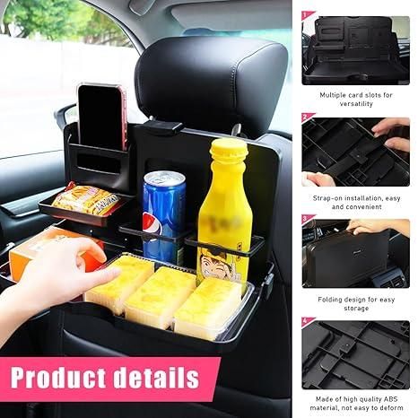 Foldable Car Dining Food Tray