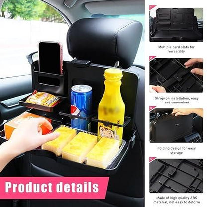 Foldable Car Dining Food Tray