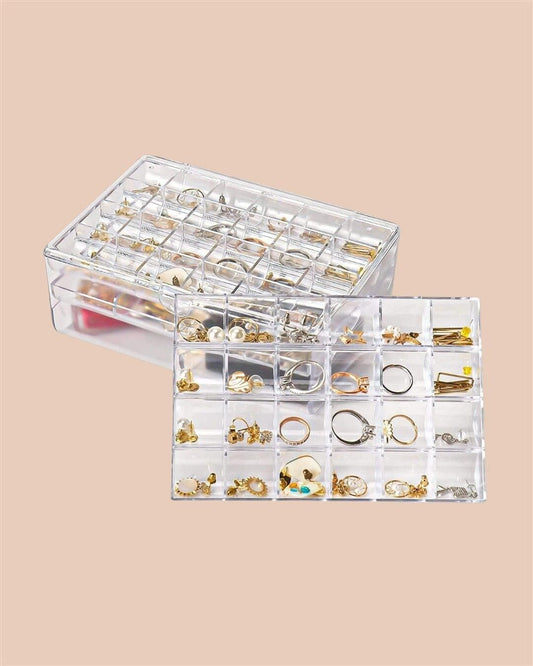 24 Grid Jewellery Organiser