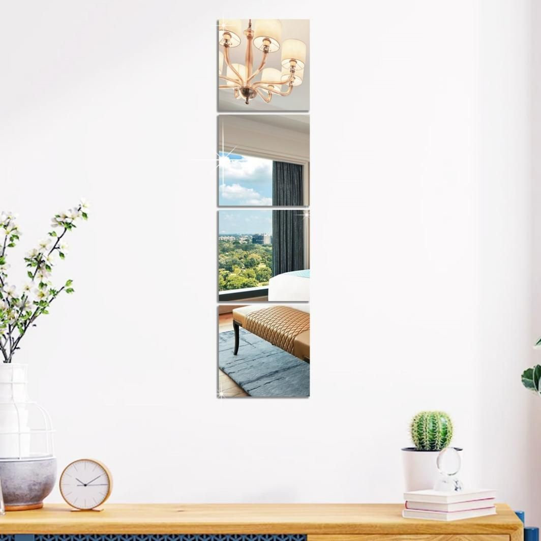 Acrylic Mirror Wall Stickers