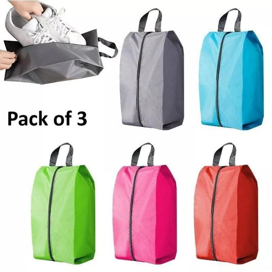 Portable Shoe Storage Bags (Pack of 3)