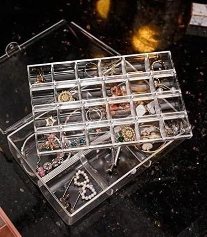 24 Grid Jewellery Organiser