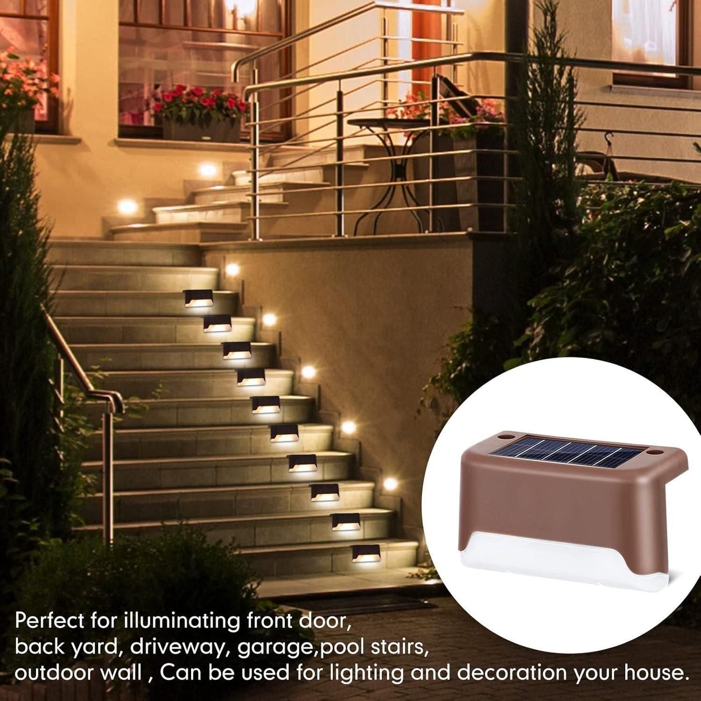 Solar Outdoor Deck Lights