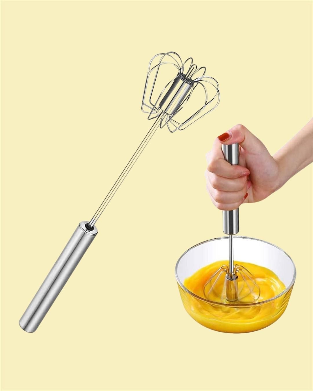 Manual Hand Whisk Mixer