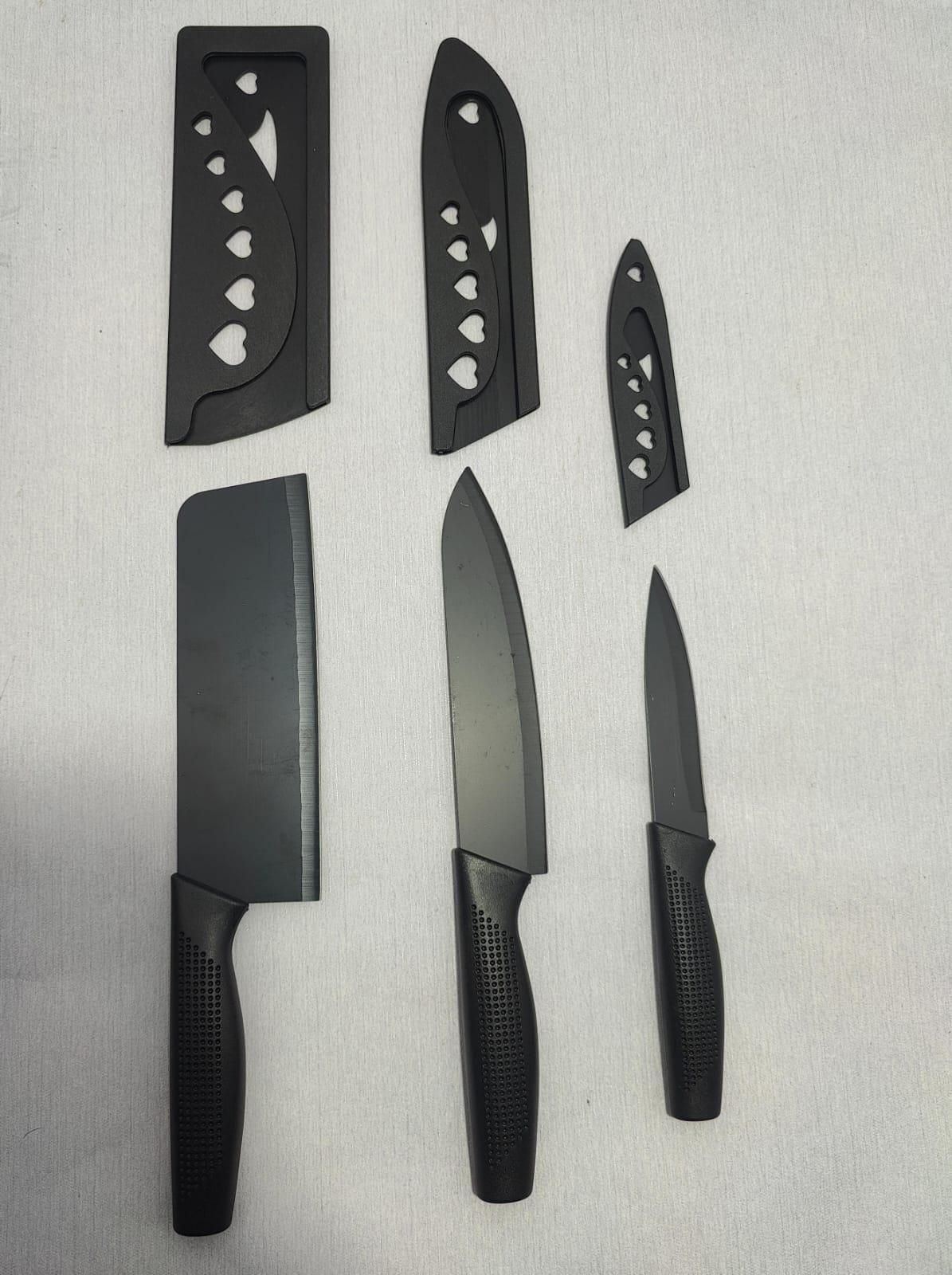 Steel Knife Set (3 Pc)